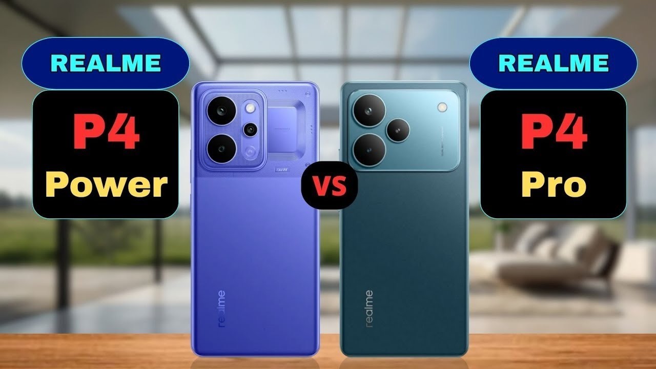 Realme P4 Power Vs Realme P4 Pro | full details 