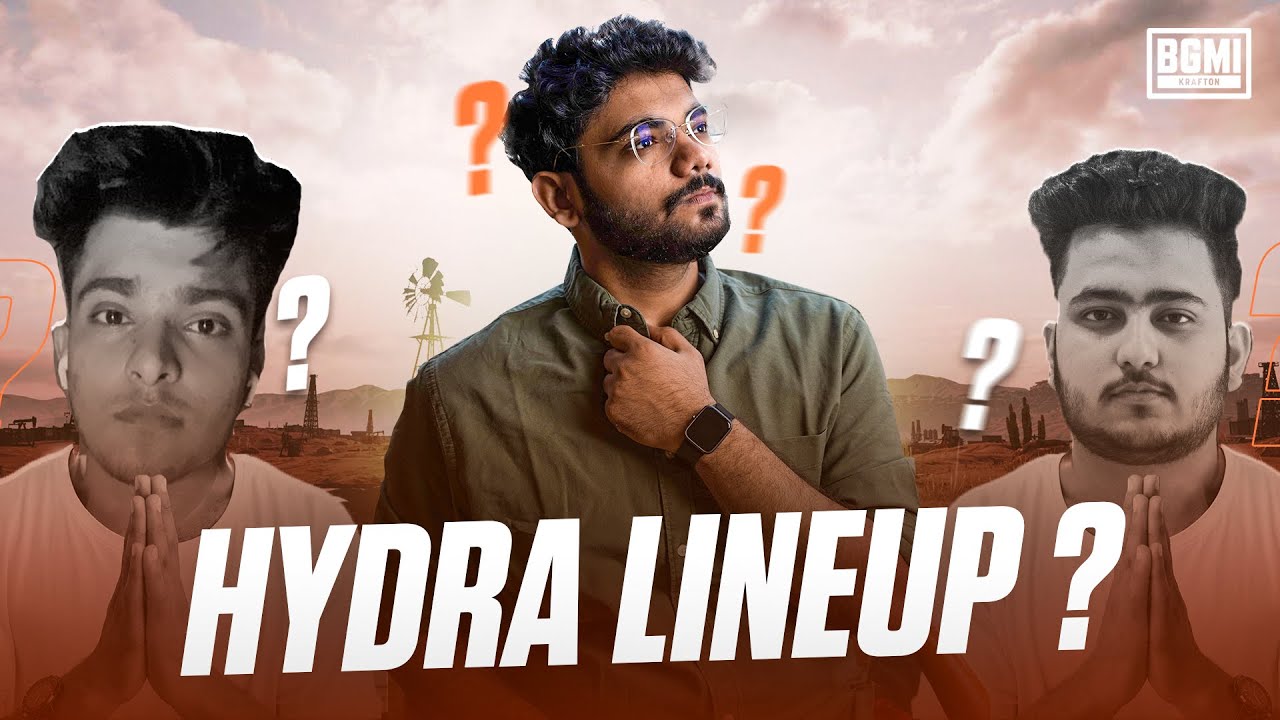 HYDRA FINAL LINEUP? @HYDRAHRISHAV or @justnucleya? || BGMI FUNNY HIGHLIGHT! 😍