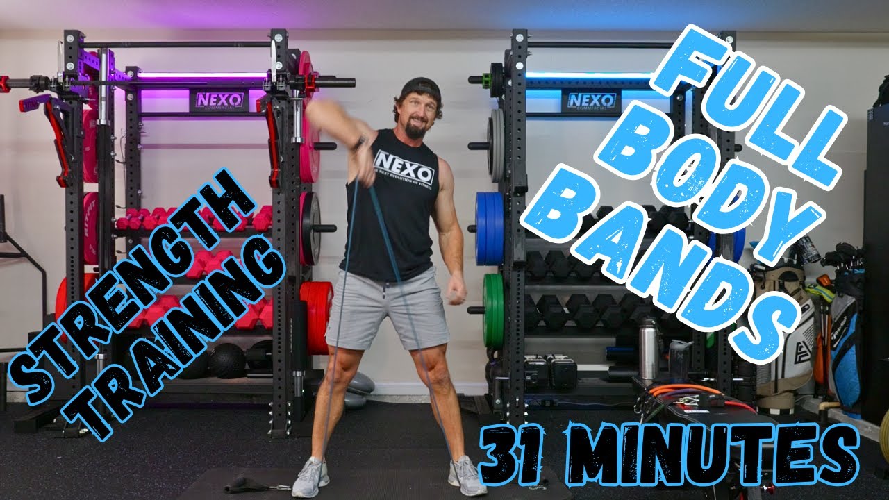 Resistance Band Full Body Workout - Strength Training