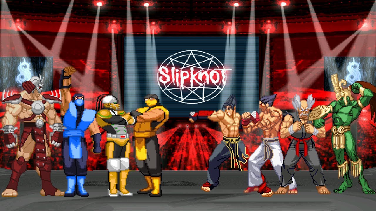 MUGEN: MORTAL KOMBAT VS TEKKEN!!!