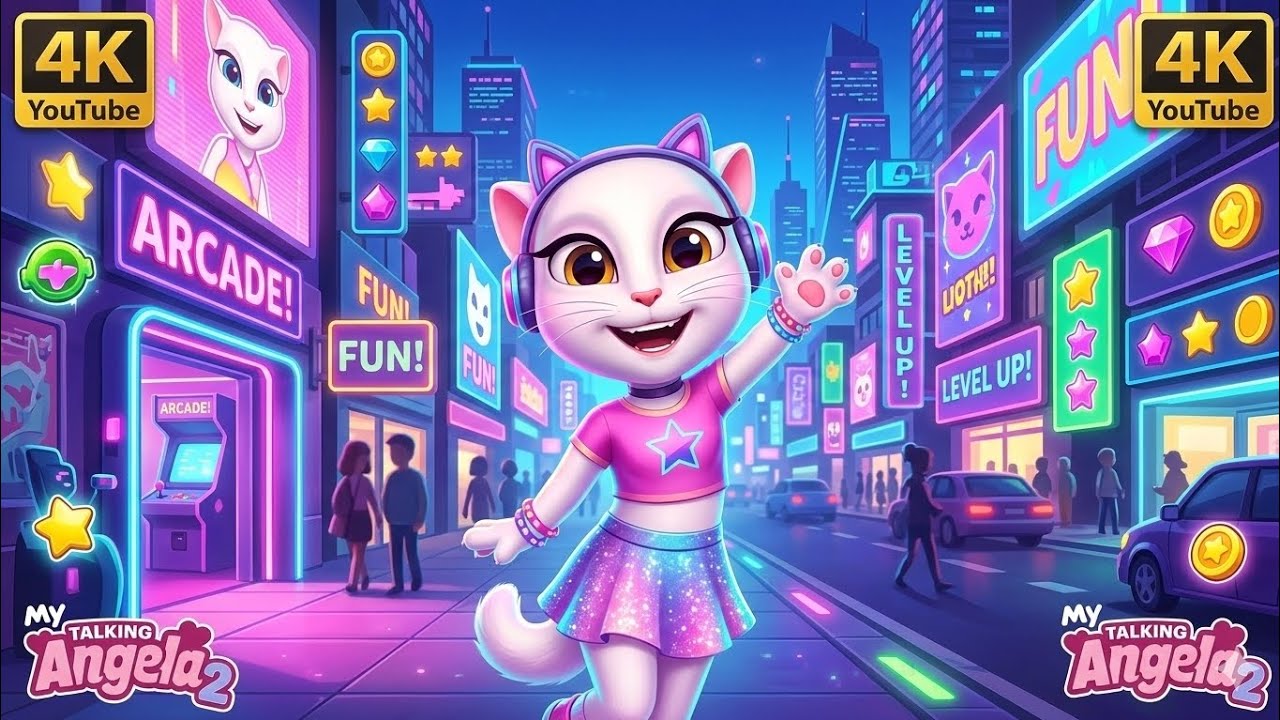 My talking Tom Angela 2 very amazing game #fypシ #unfrezzmyaccount#viralvideo#games#fypシ゚viral#foryou