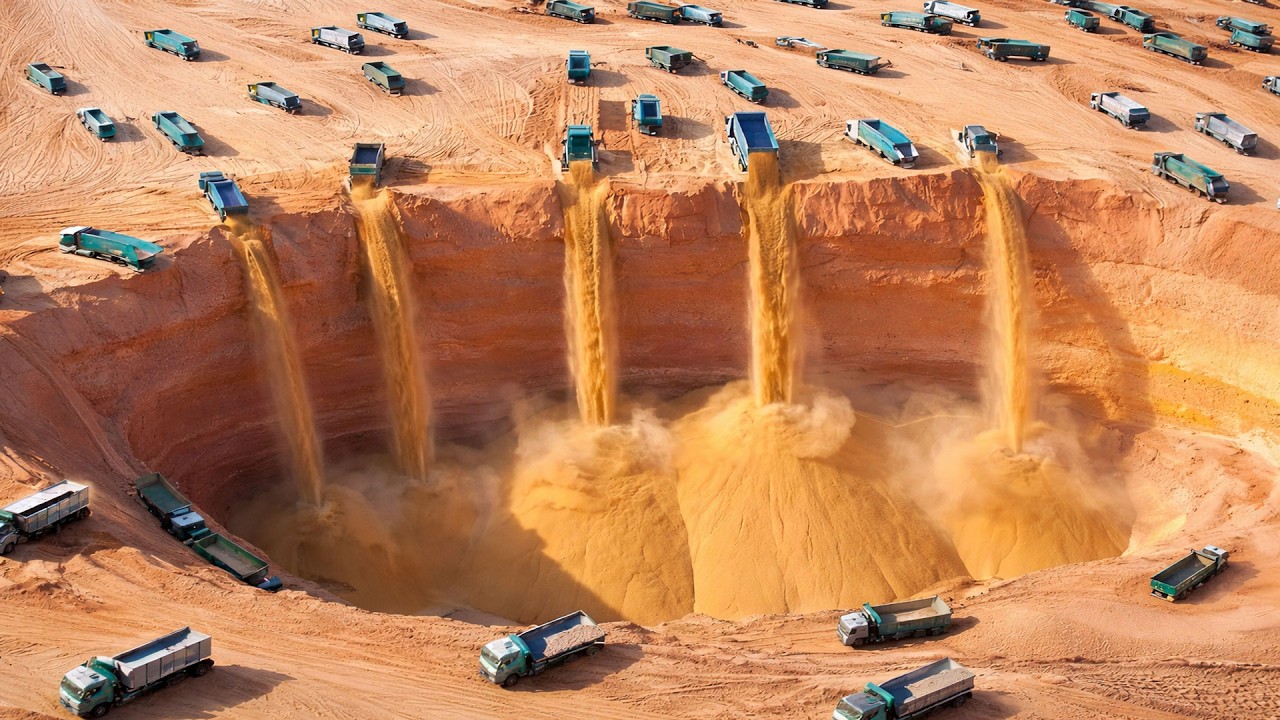China Removed Billions Of Tons Of Sand From The Desert—1 Year Later,The Results Were Hard To Believe