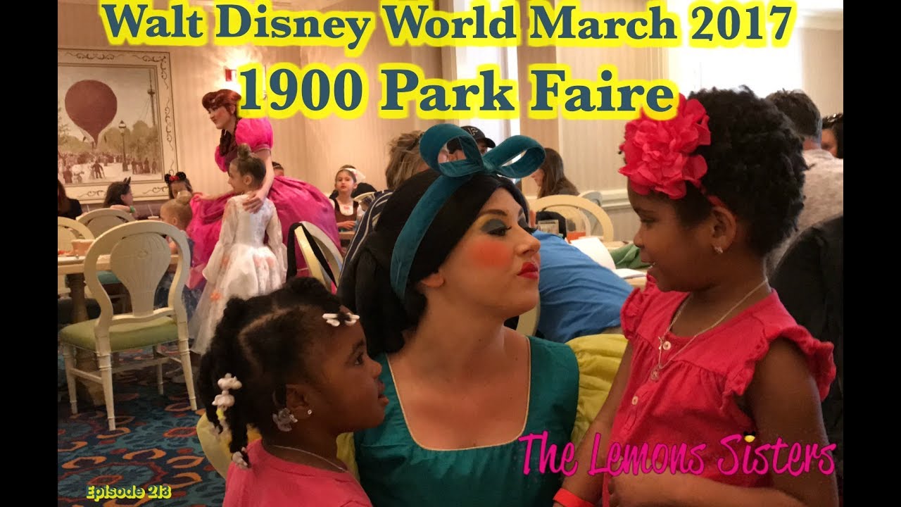 Walt Disney World March 2017/ 1900 Park Faire | Episode 213