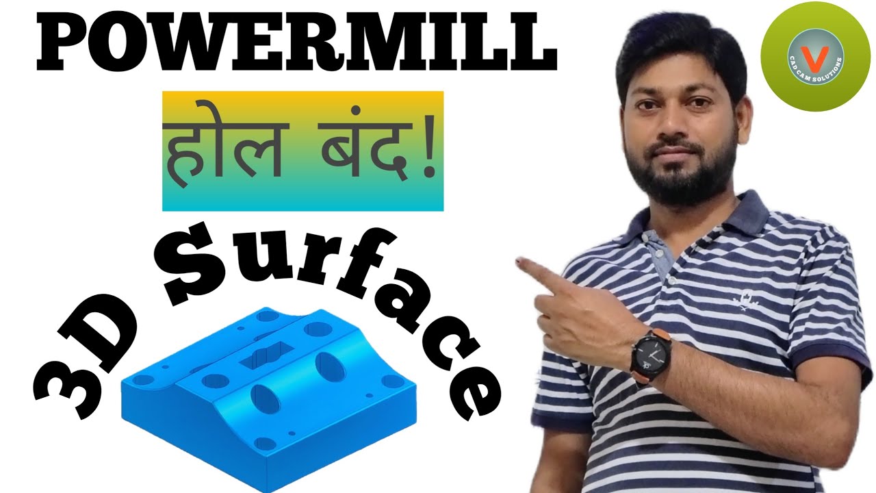 #Powermill Me Hole Band Kaise Kare||Delcam Me Hole Close Kaise Kare||Hou To Hole Close In Powermill