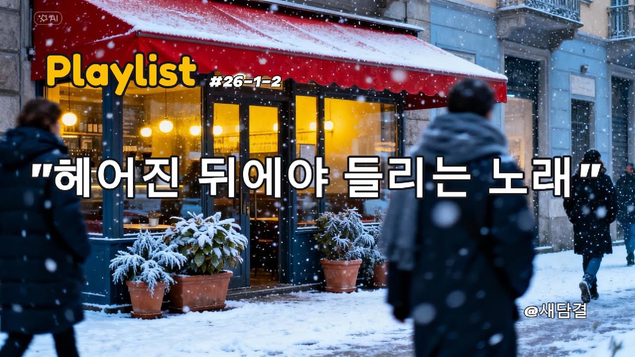 이별 후 공허한 마음을 채워주는 노래  |🌙 새벽에 듣는 감성 노래🎵 Music by 새담결