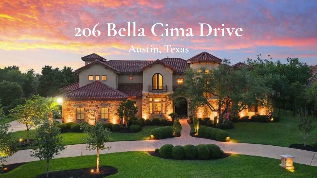 206 Bella Cima Drive | Luxury Home in Austin TX