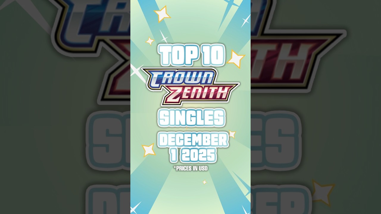 Top 10 Crown Zenith Pokémon Cards #Pokemon #PokemonCards #CrownZenith #Top10