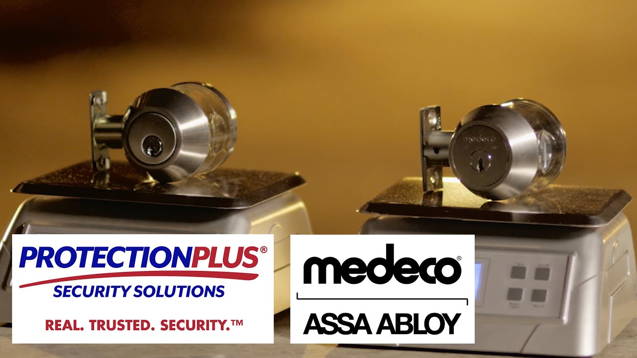 Medeco Maxum Deadbolt vs. What's On Your Door | PROTECTION PLUS