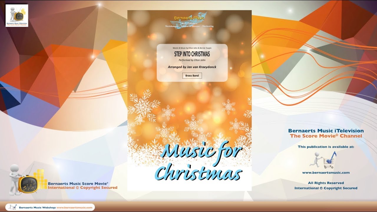 STEP INTO CHRISTMAS - Elton John, arr. Jan van Kraeydonck