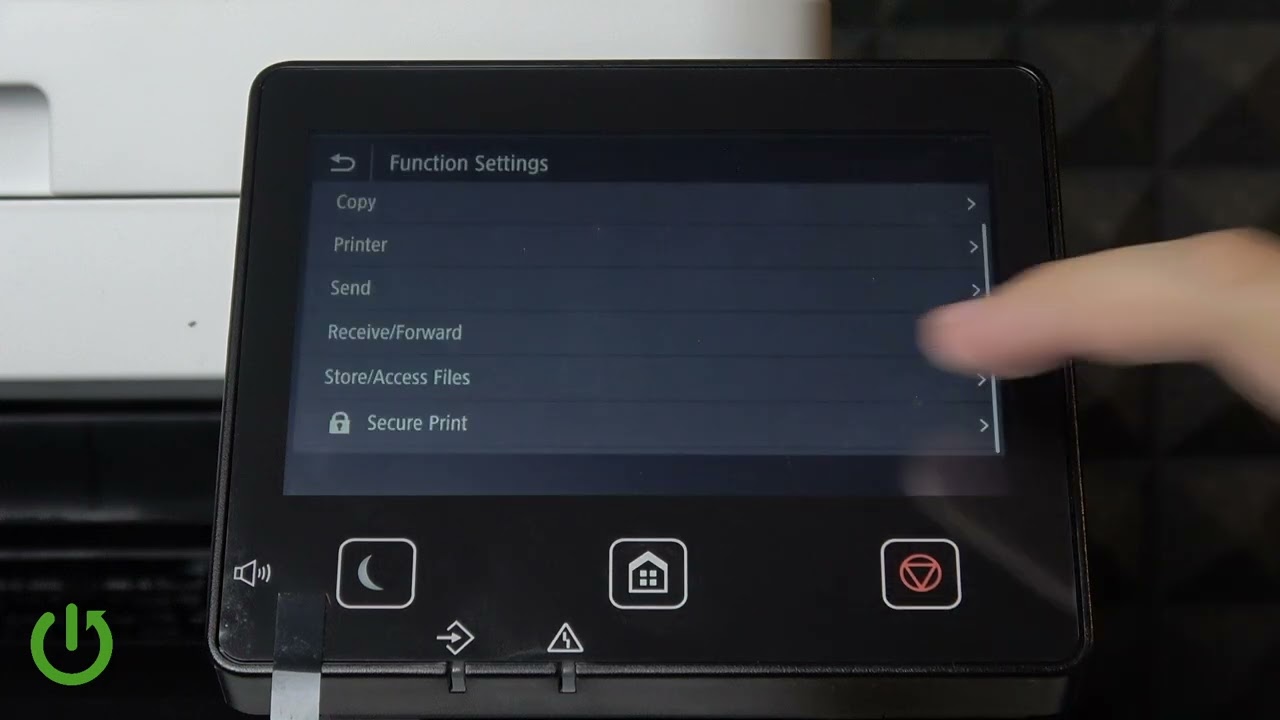 CANON i-SENSYS MF657Cdw &ndash; How to Enable or Disable Secure Print