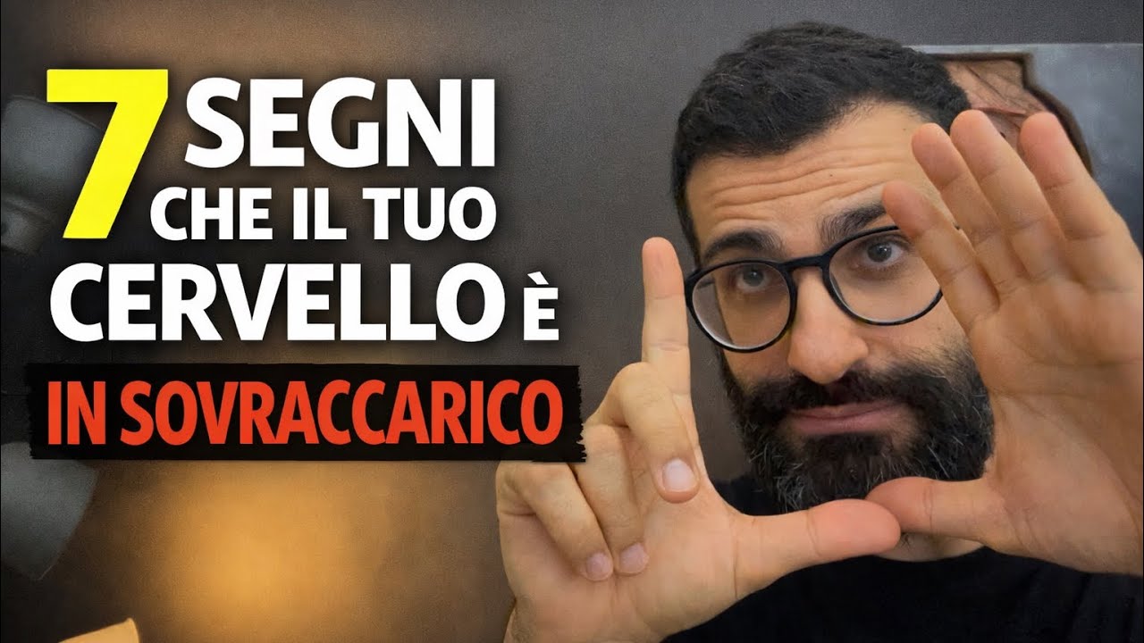 7 segni che hai il cervello in sovraccarico 