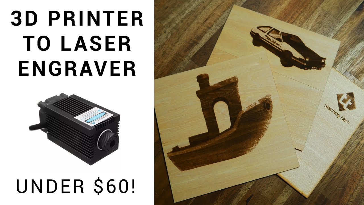 3D printer to laser engraver for under $60