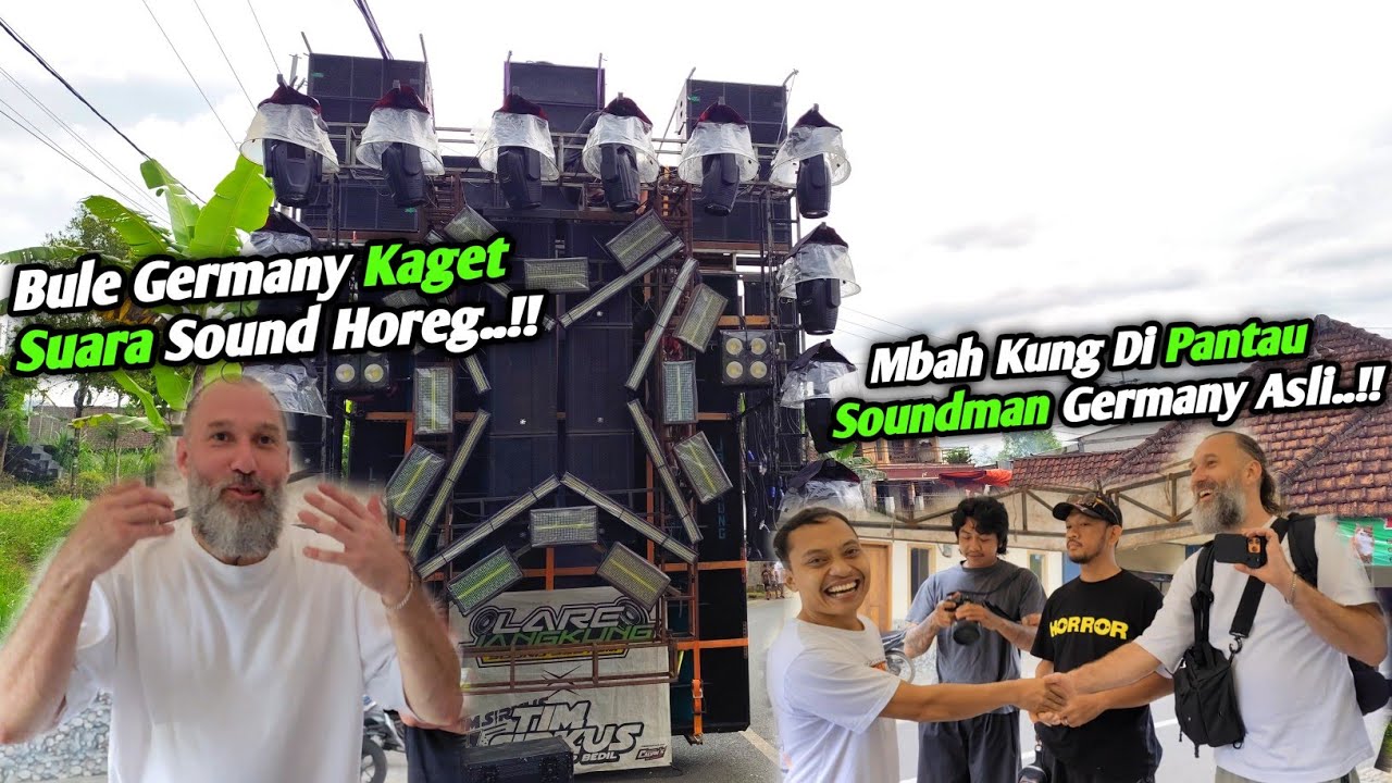 Di Pantau Soundman Germany..!! Lare Jangkung Tjap Bedil Ngamuk Bikin Kaget Bule Germany 