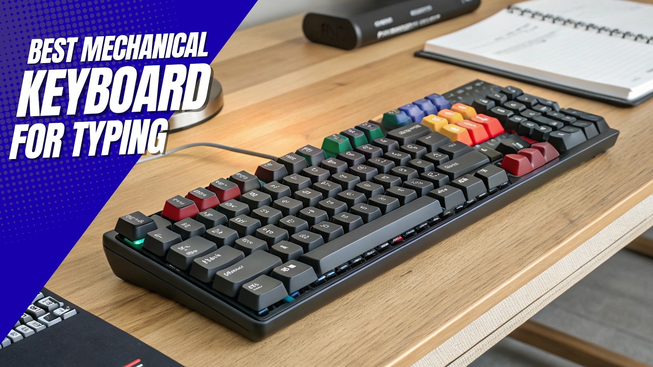 Top 12 Best Mechanical Keyboards for Typing in 2026 | Fast, Quiet & Comfortable