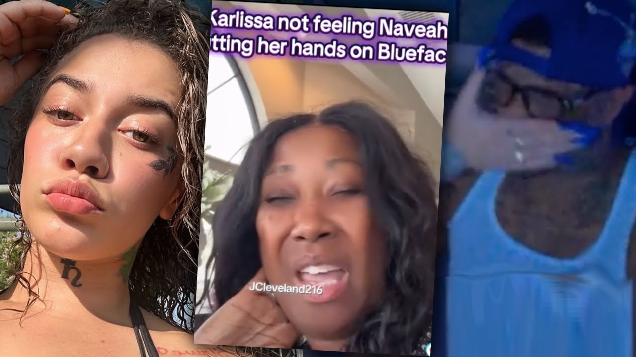 Blueface’s Mom LOSES It After His Girlfriend SLAPS Him 😳