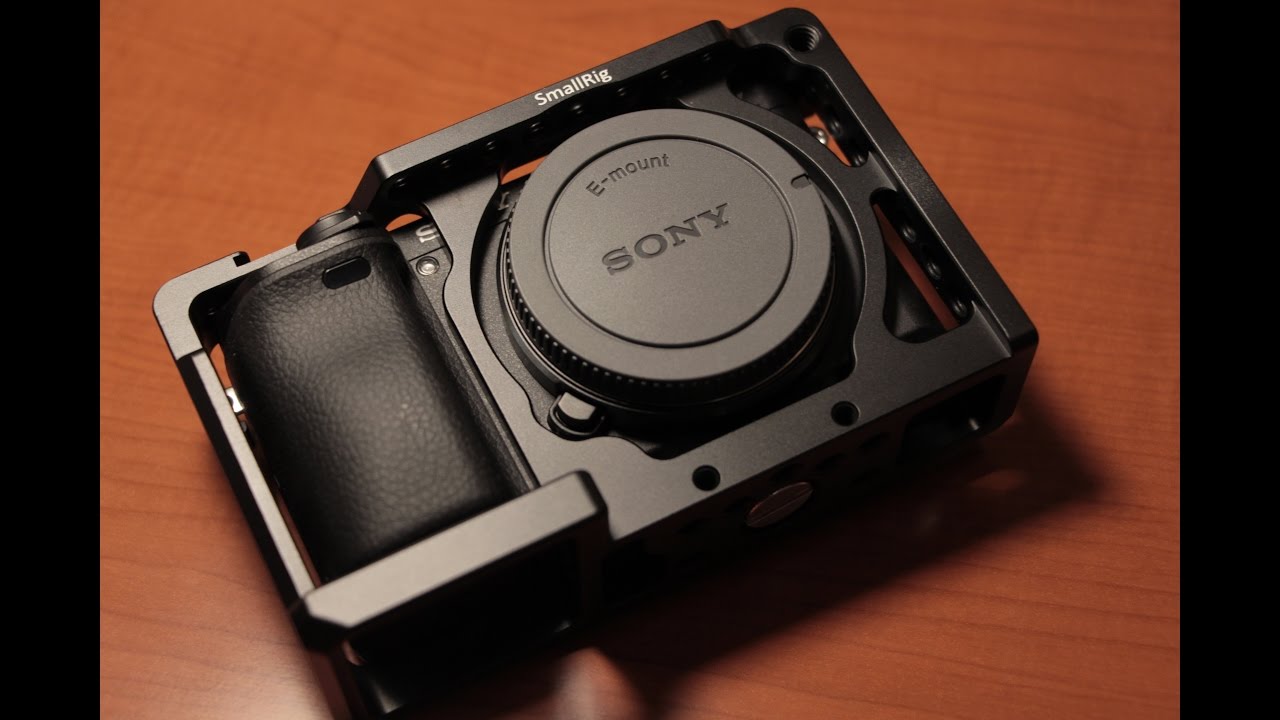 SmallRig Camera Cage New Version (Sony a6300 a6000 ILCE-6000 ILCE-6300 NEX7) [install & demo]