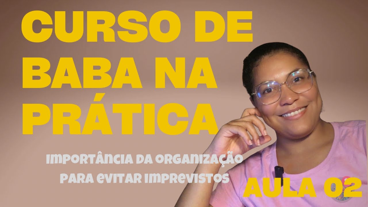 Aula 02 da minha mini série Curso Gratuito para Babás Profissionais, 7 Aulas completas para vc babá.