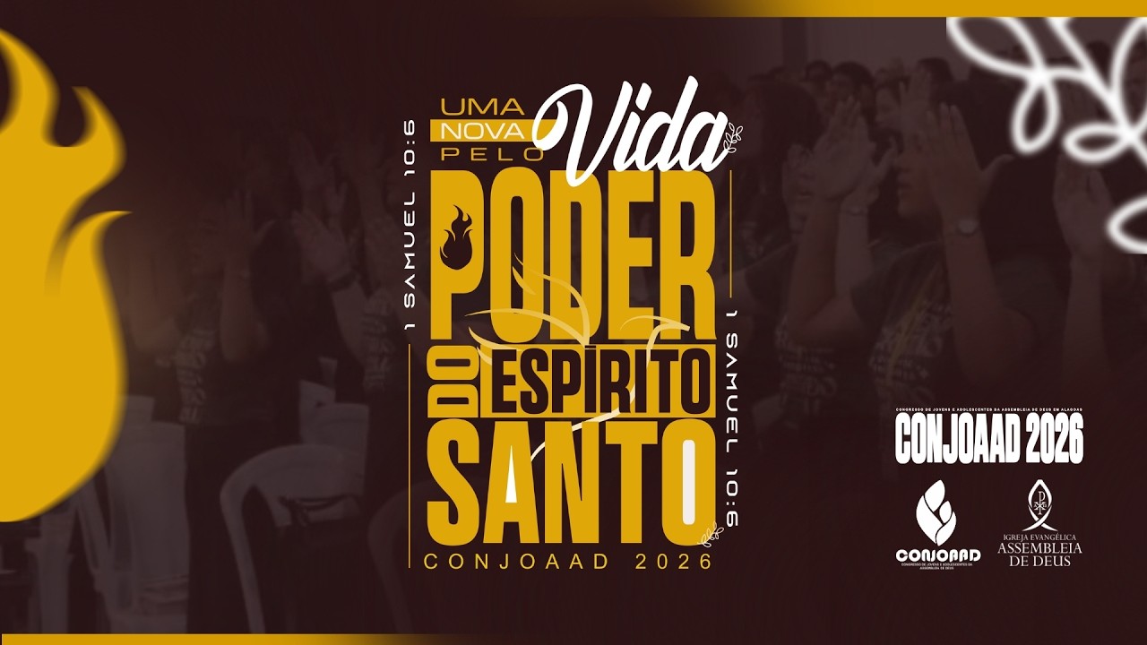 AD Palmeira | 5ª Noite - 11° Congresso de Jovens CONJOAAD/UMADEPI | Acessível em LIBRAS (18/02/2026)