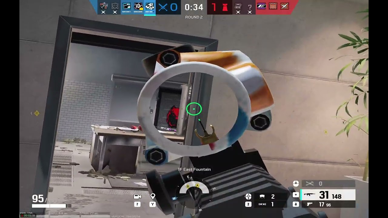 Tom Clancys Rainbow Six Siege -- Mira deaths :-D