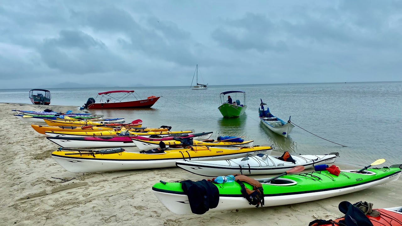 Expedi&ccedil;&atilde;o Cananeia a Ilha do Mel - caiaques oce&acirc;nicos