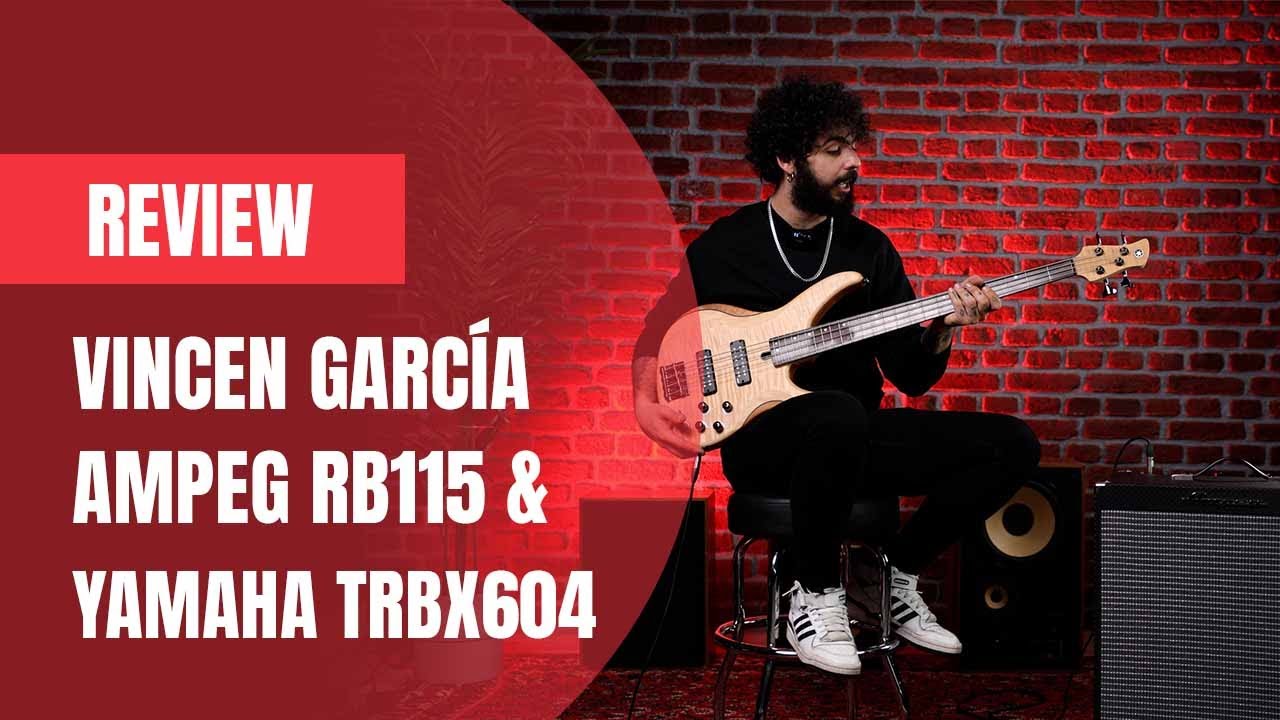 Vincen García AMPEG RB115 & Yamaha TRBX604 FM  Prueba de sonido