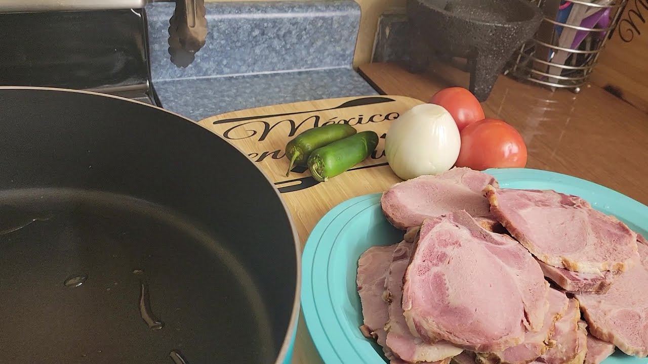Chuletas Ahumadas A La Mexicana Receta Sencilla Pero Muy Rica 😋🥩