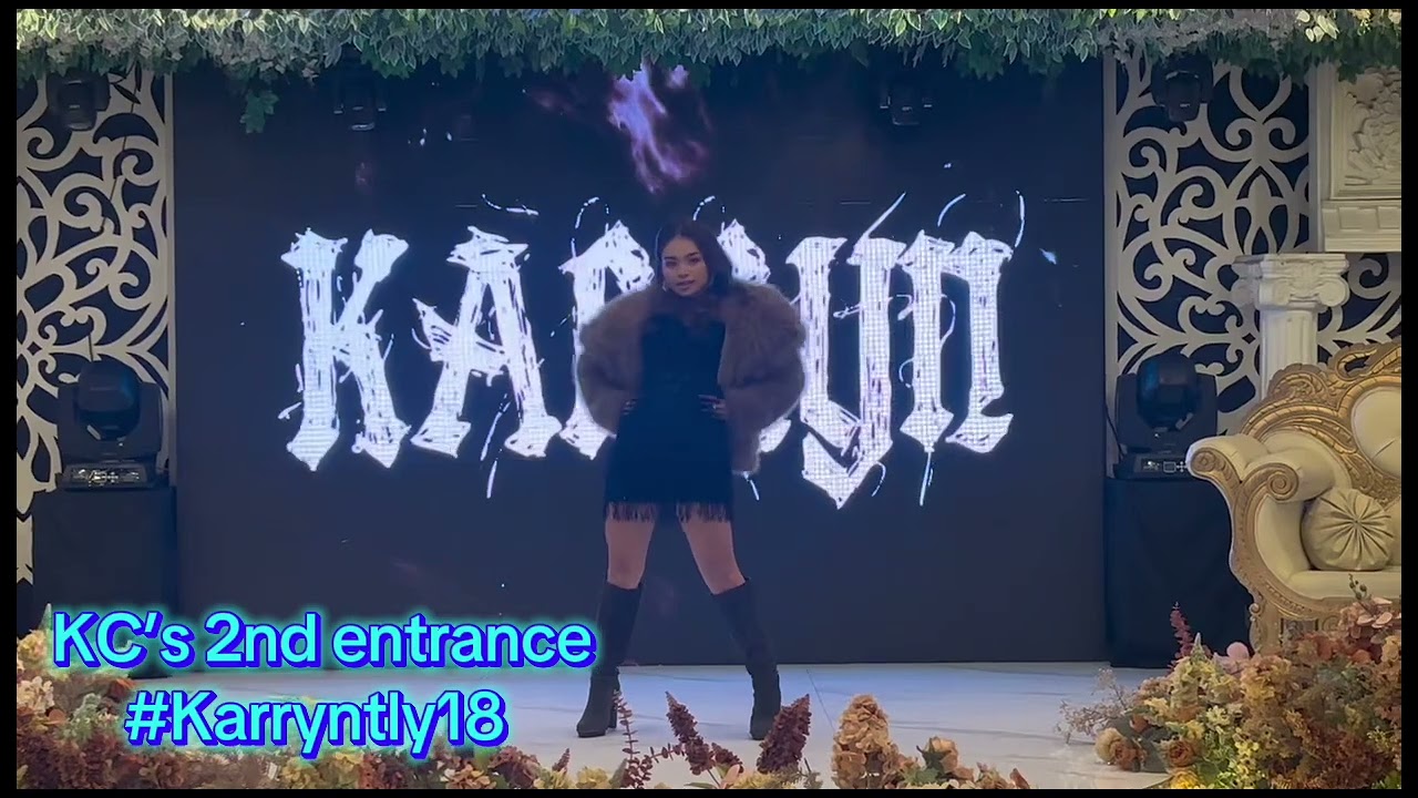 KC’s 2nd Entrance & Dance Performance #18thbirthday 