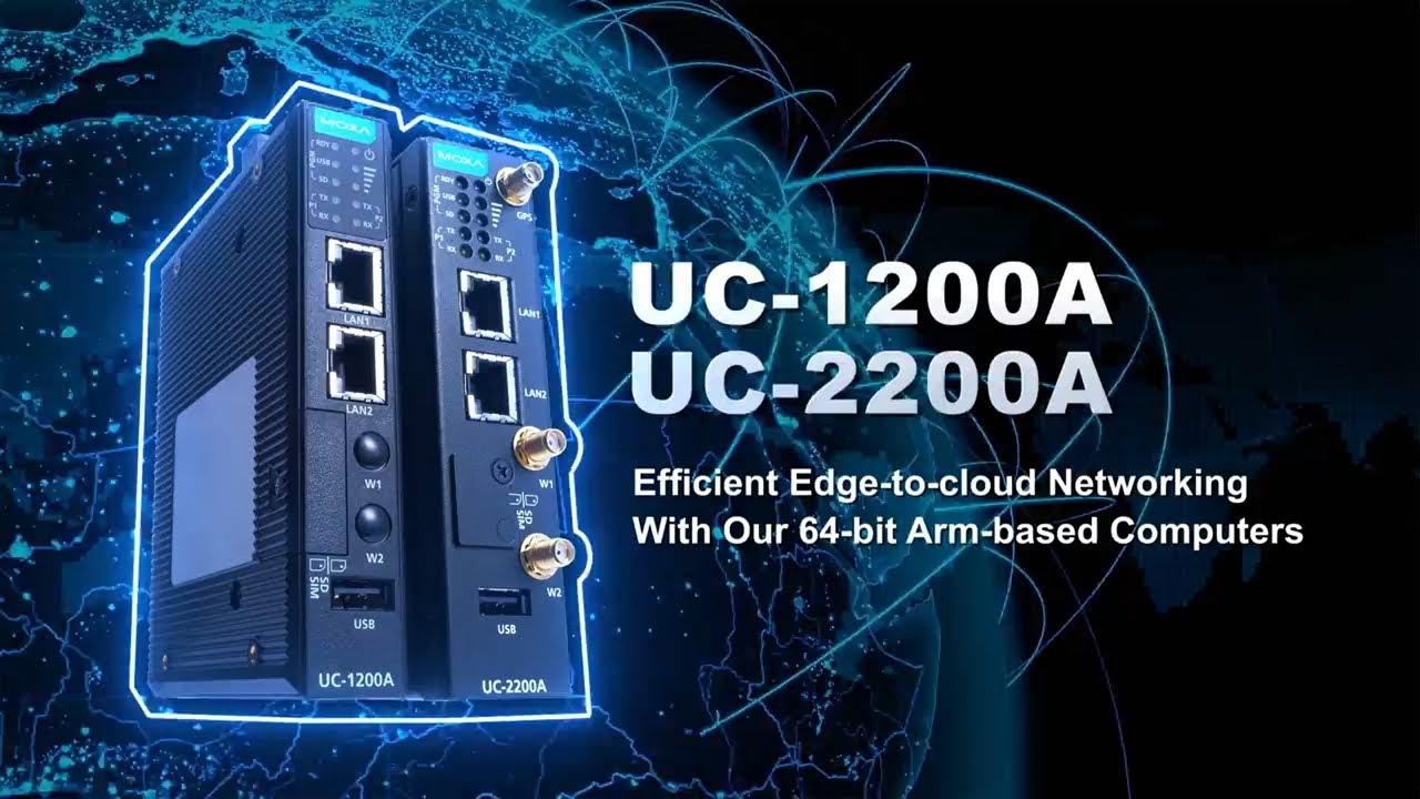Efficient Edge-to-cloud Networking With 64-bit Arm-based Computers | Moxa