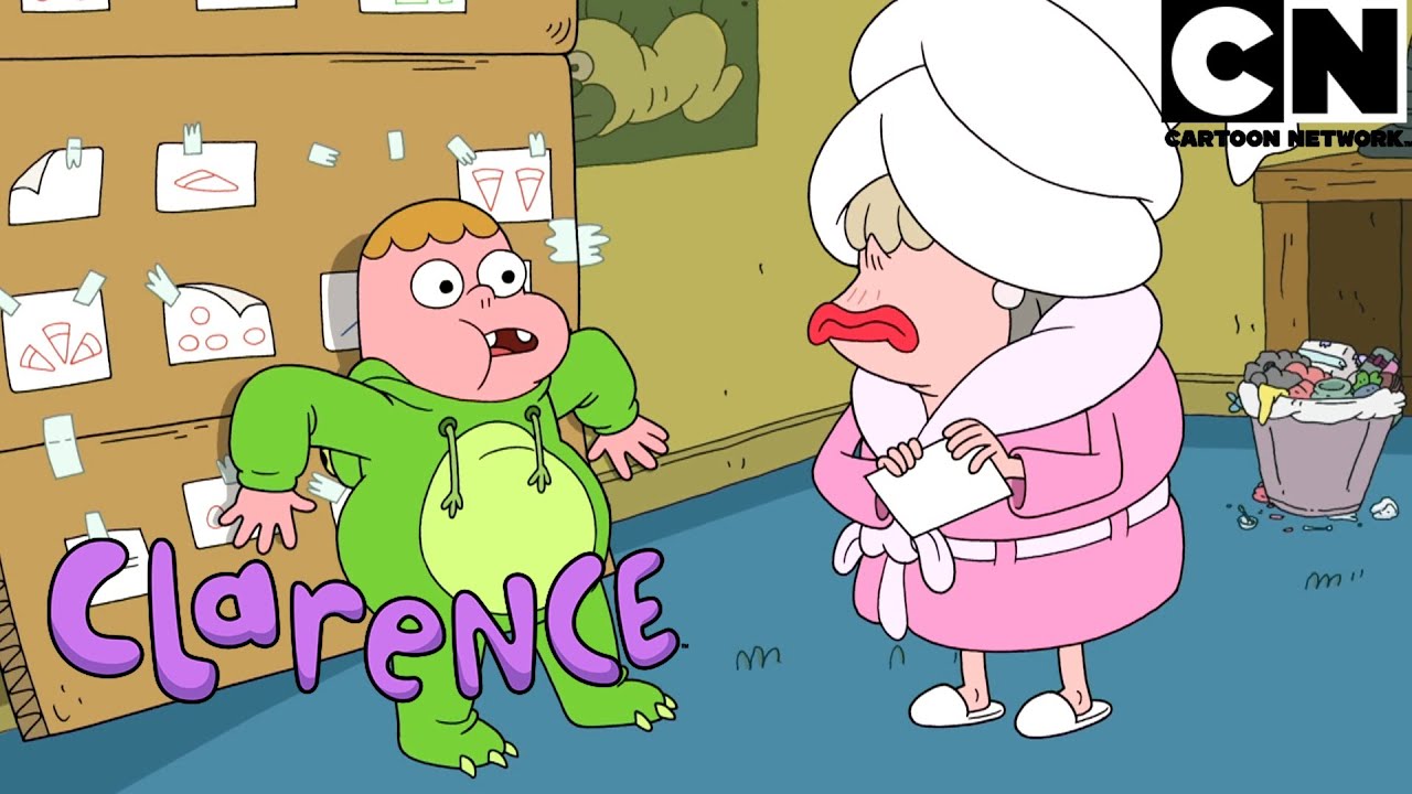 La abuela de Clarence desata el caos en casa | Clarence LA | Cartoon Network