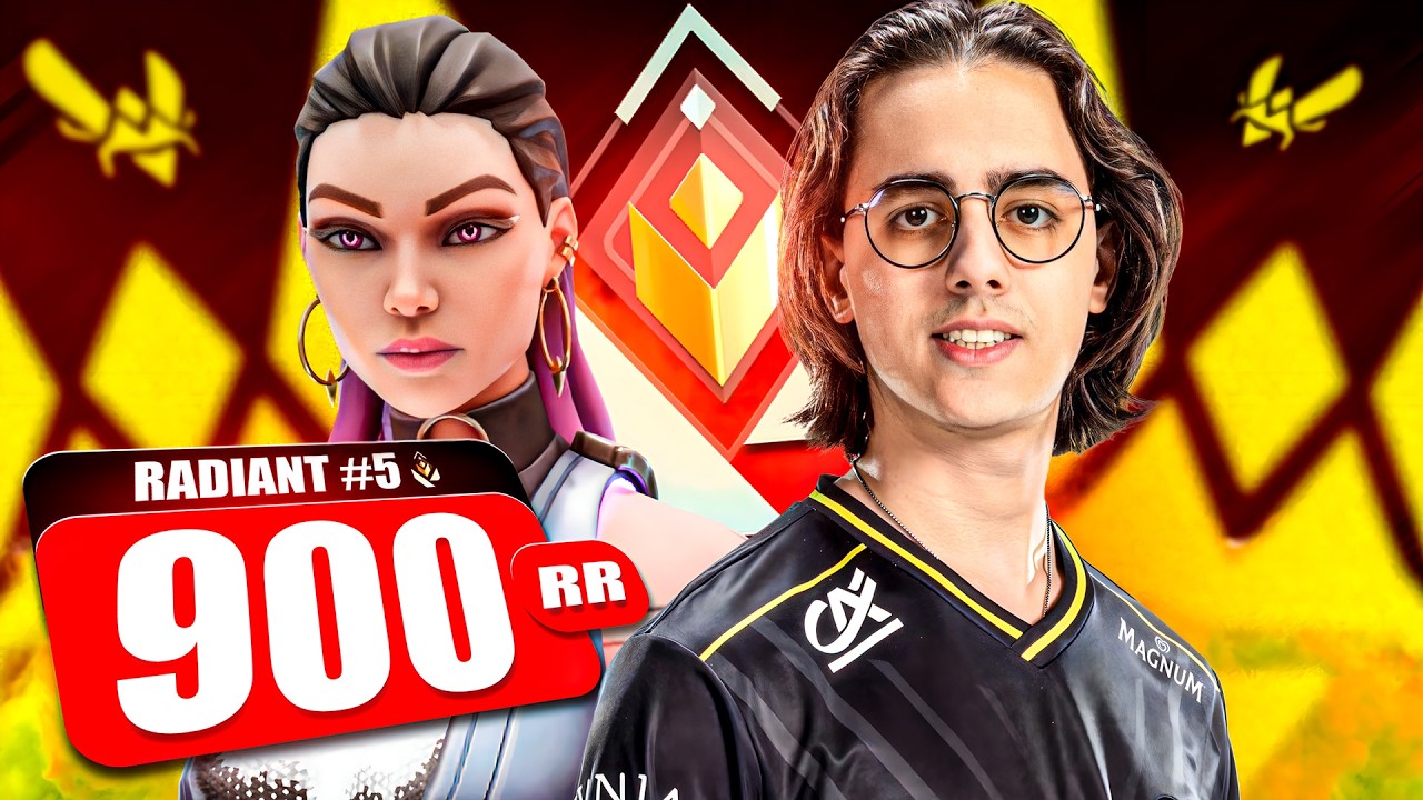 RANK #5 [EU] SMURFING IN RADIANT ?!! | VIT Sayonara