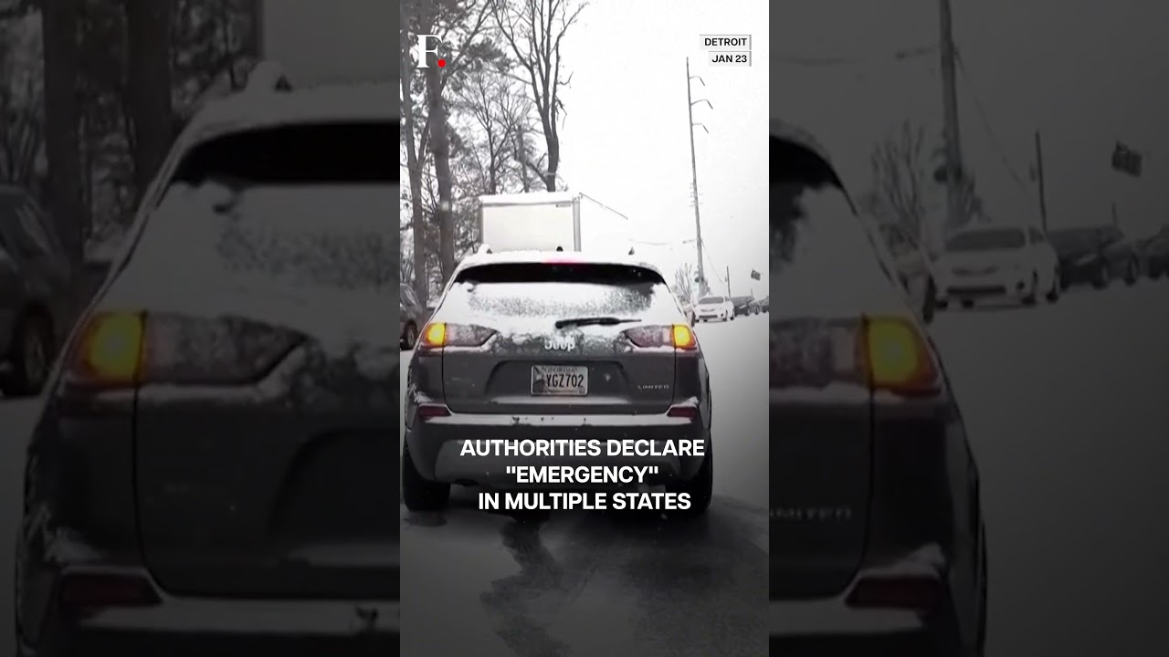 US Braces For "Massive" Snow Storm, Travel Disruption Expected | Subscribe To Firstpost | N18G