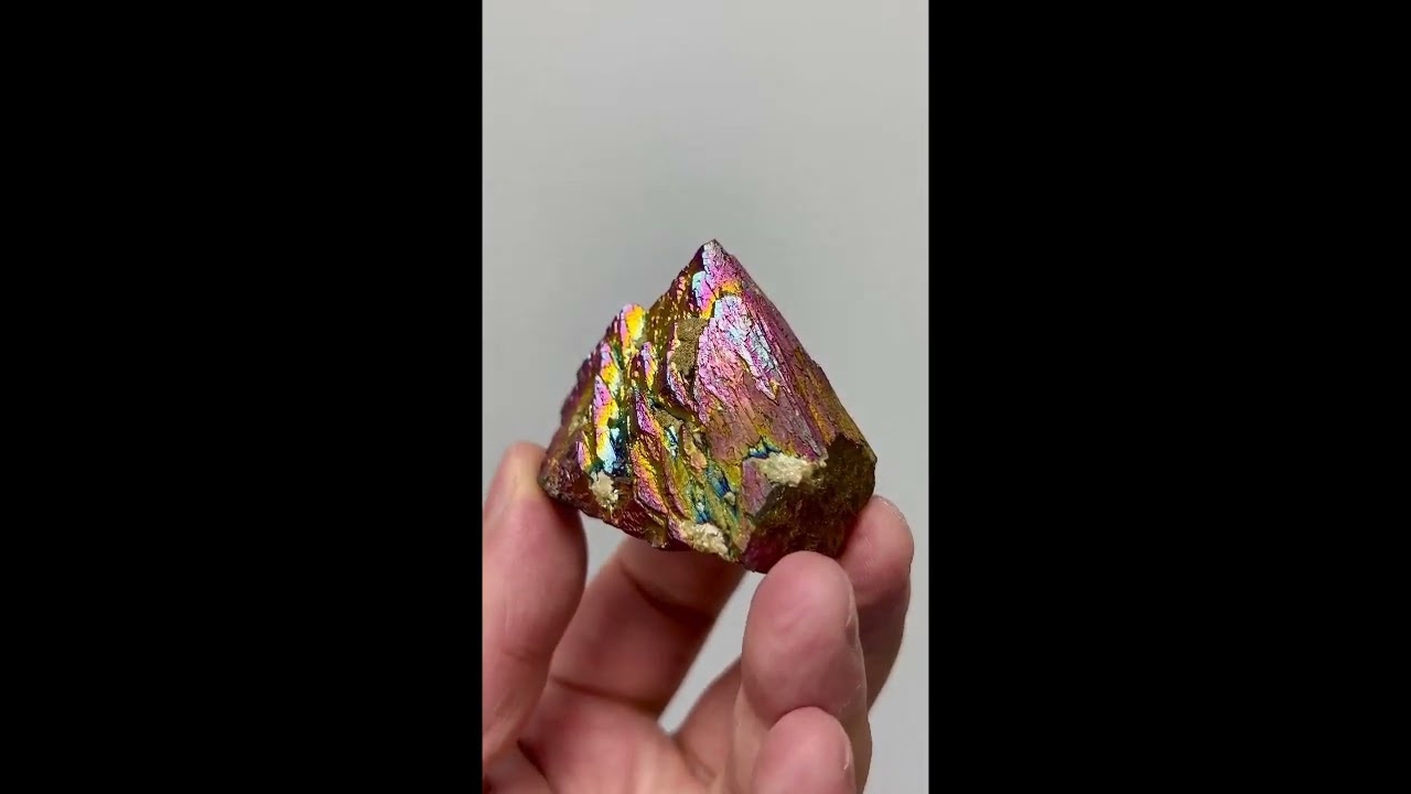Rainbow Arsenopyrite Rare Crystal - Visit Georgiostones