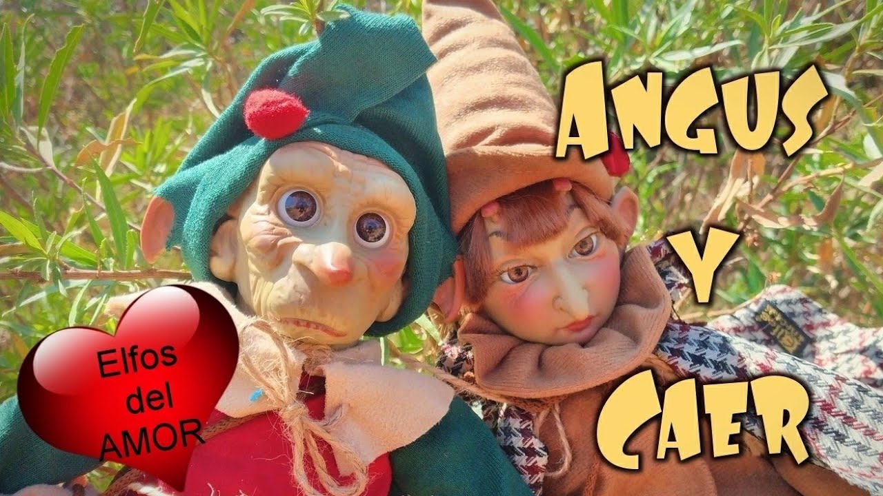 Elfos Angus y Caer: Los elfos del Amor 💘 #Elfos