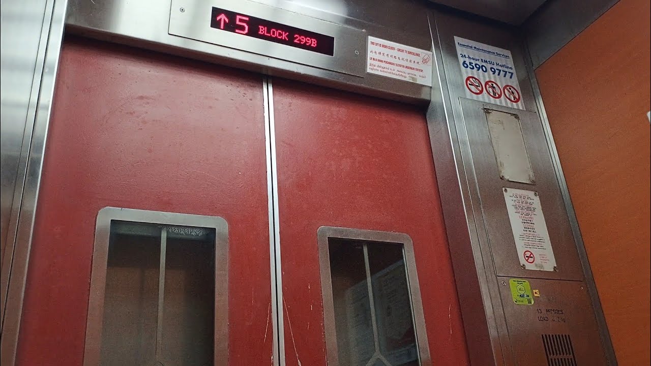 imitate GoldStar LVP / MVP elevator unnie's chime (tutorial) - Block 299B Compassvale 盛港区 LGエレベーター