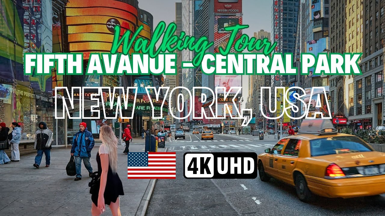 New York 🇺🇸 - Midtown Manhattan Walking Tour: Vibrant NYC, USA Walk | March, 2024 4K
