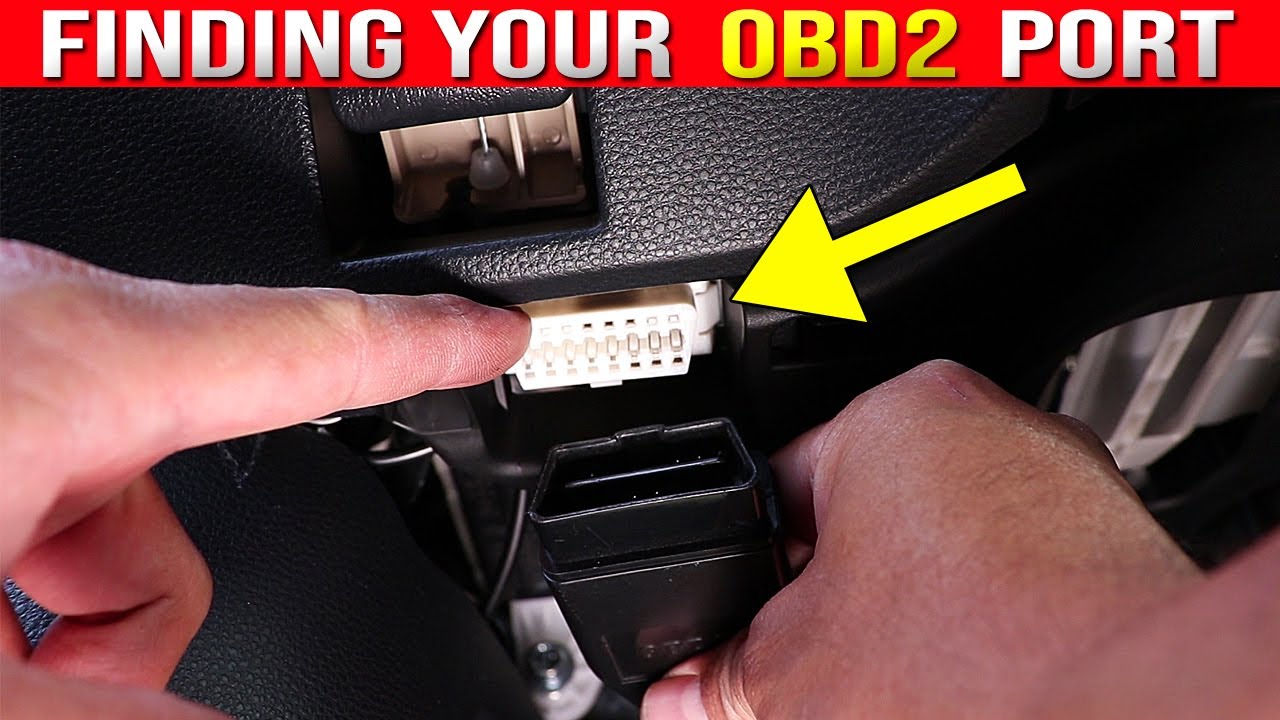 Как найти порт OBD2 (на любом автомобиле!)