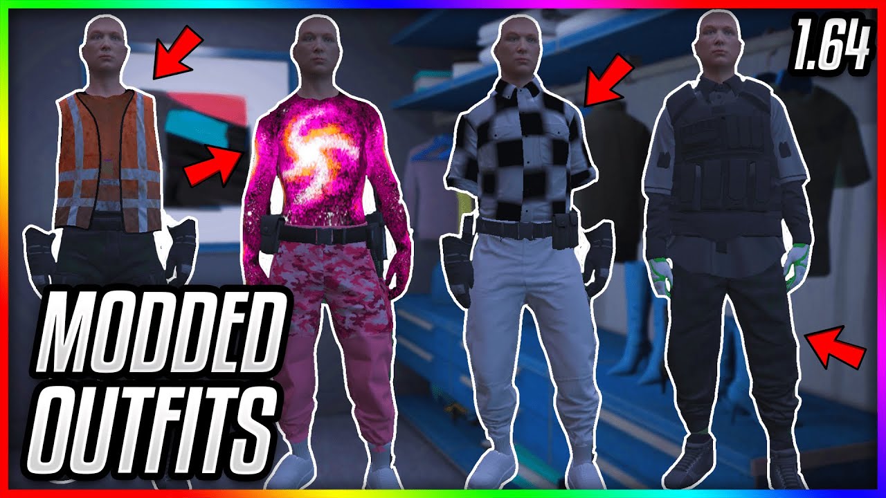 GTA 5 HOW TO GET MULTIPLE MODDED OUTFITS! *AFTER PATCH 1.64* | GTA Online