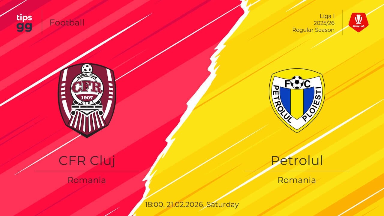 CFR Cluj 2-1 Petrolul Ploiesti / Superliga - 21.02.2026 - LIVE AUDIO