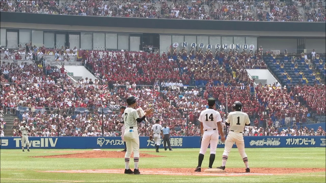【編集なしver.】習志野高校 「美爆音」応援 ～2015高校野球千葉大会決勝（対専大松戸）