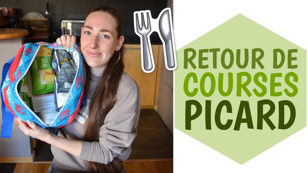 RETOUR DE COURSES🍴Picard Octobre 2023 | La Vie En Rousse