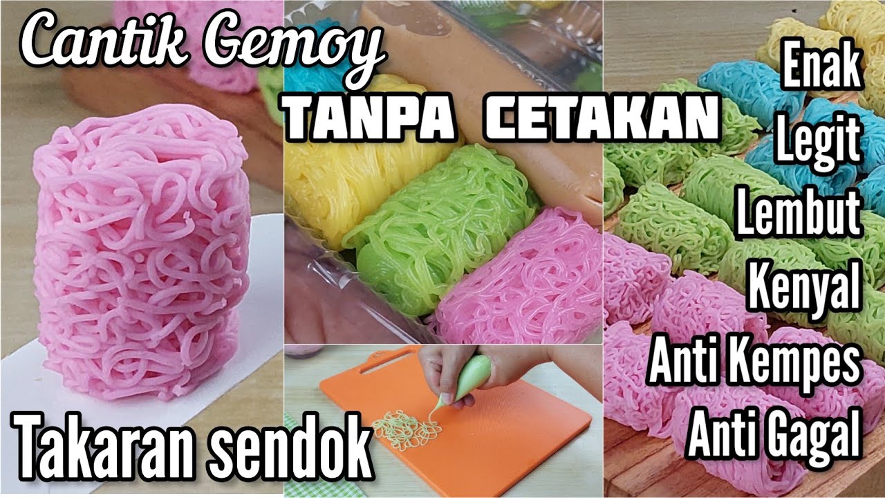 Resep Petulo Mayang Tepung Beras Tanpa Cetakan