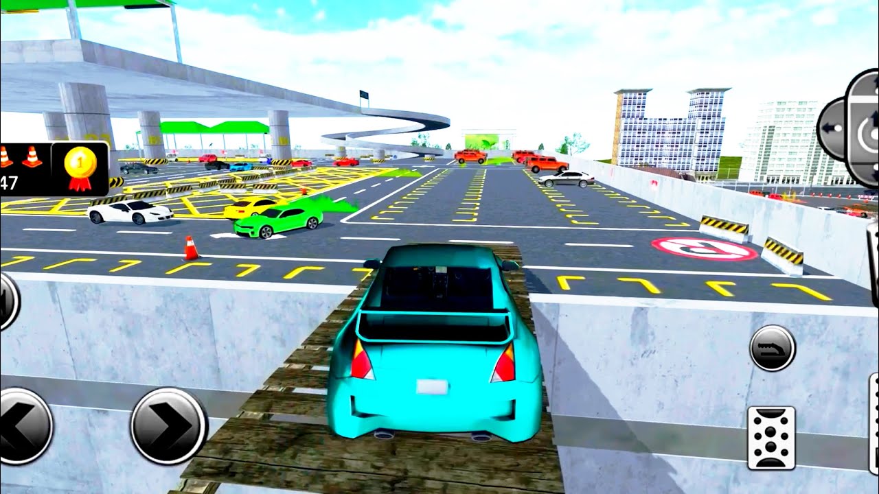 Multi Level Sports Car Driving Sim - Real Cars Parking Game 2023 - Android GamePlay #6