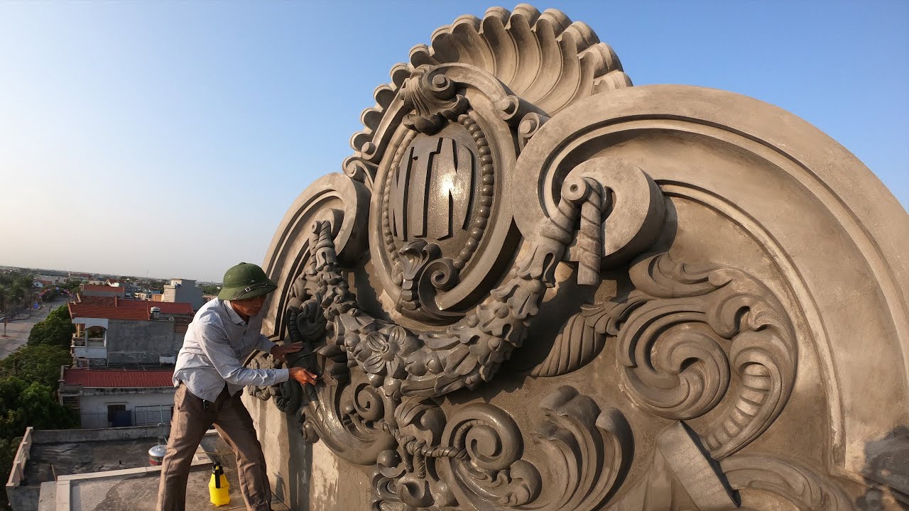 NTN - Đắp Phù Điêu Nhà Tân Cổ Điển (How To Decorate Patterns With Glosbe)