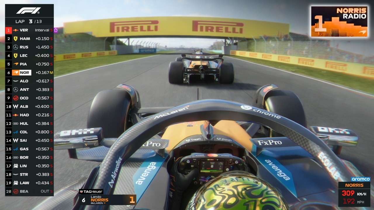 This Feels Like Real F1 Broadcast Footage