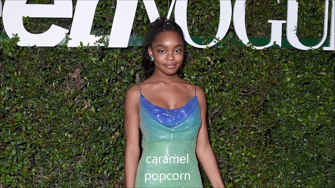 marsai martin lets throw caramel popcorn at em