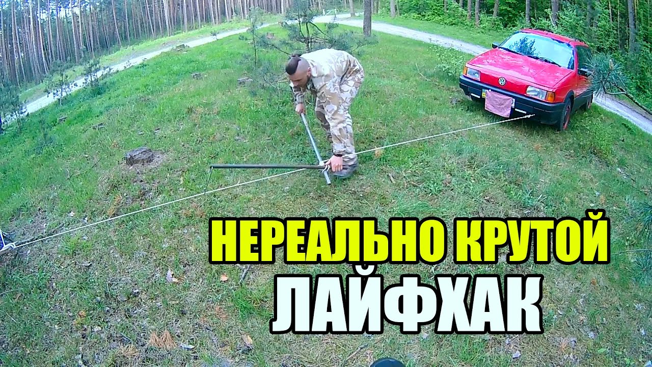 Как сделать лебедку своими руками за 5 минут.