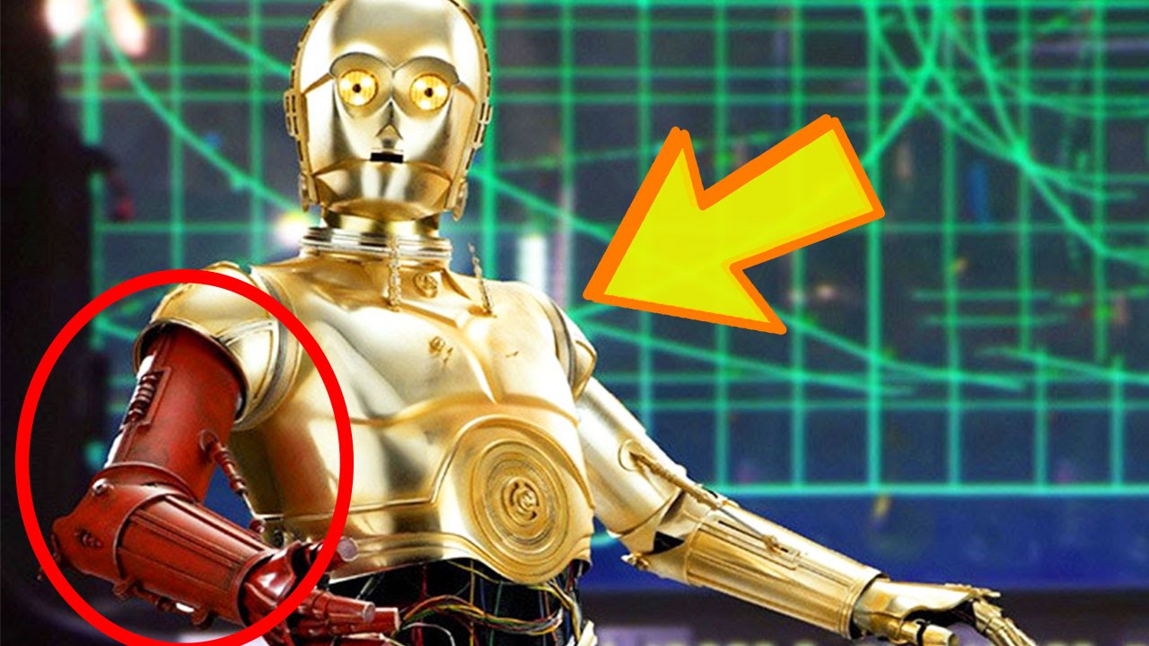 Por Qué C3PO Tiene el Brazo Rojo - Star Wars
