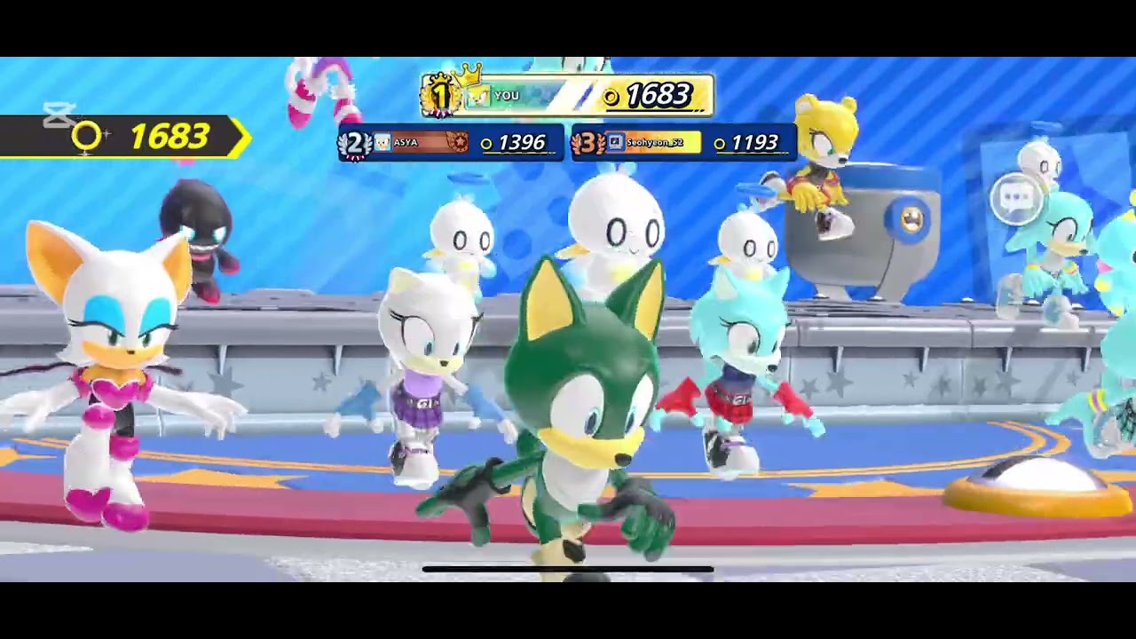 Playing Sonic Rumble & unlocking the best race 