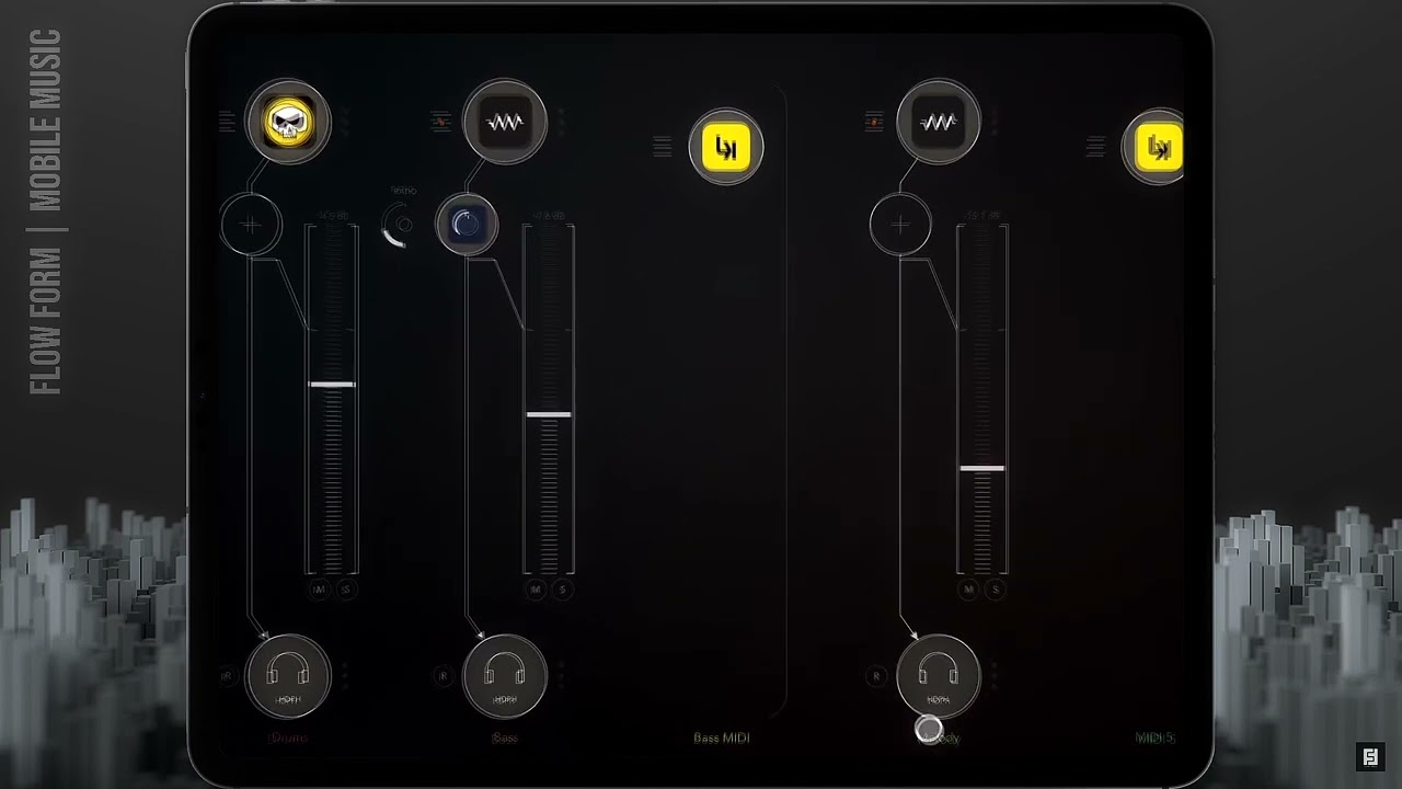 LK Midi app iOs - Record + Automation.