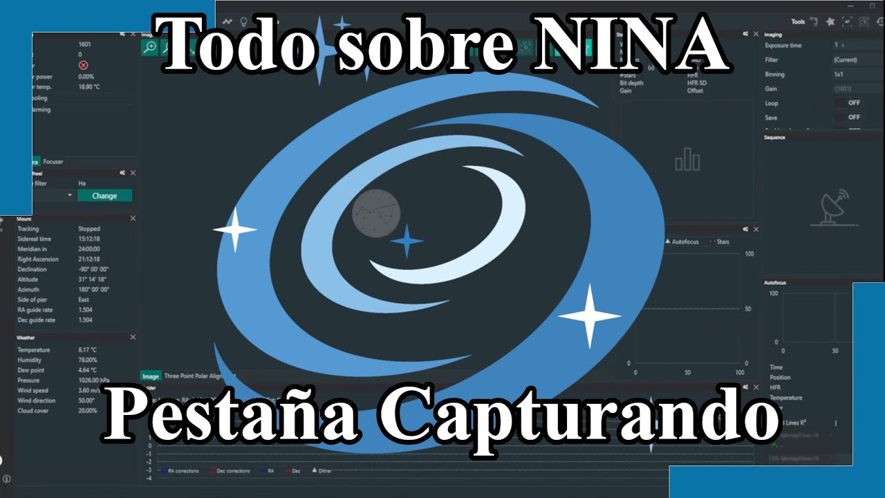 NINA Video 5: Pestaña Capturando